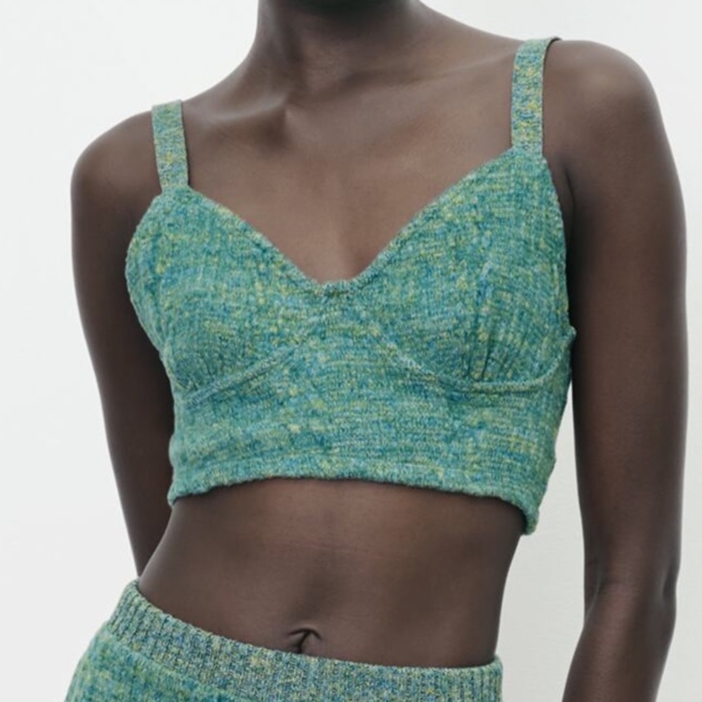 ZARA Soft Crop Top